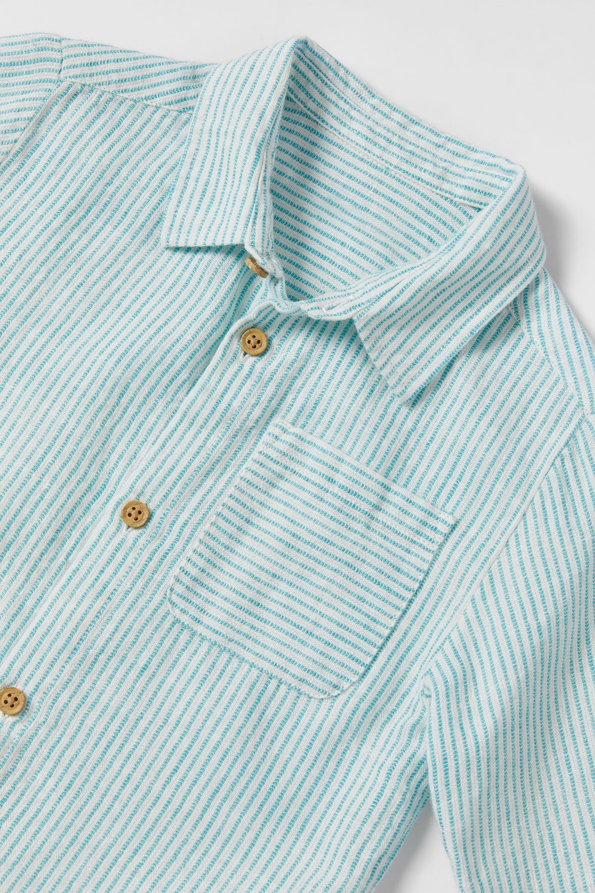 Camisa a rayas lino