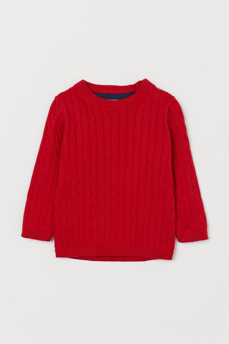 Sweater Rojo algodon suave