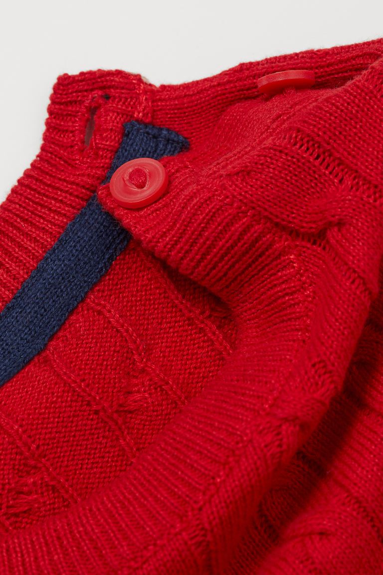 Sweater Rojo algodon suave