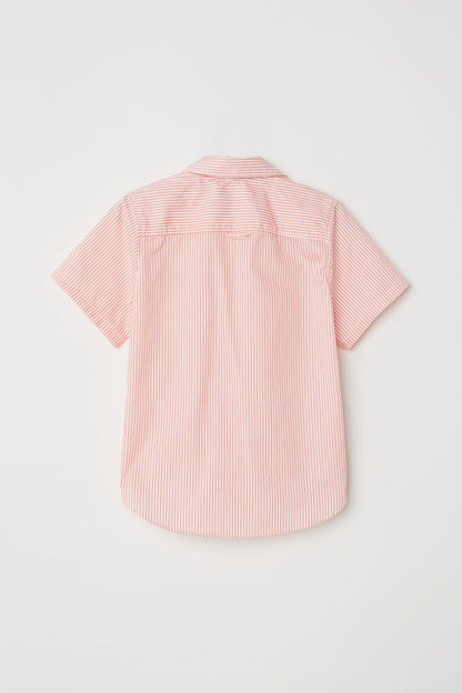 Camisa a rayas manga corta